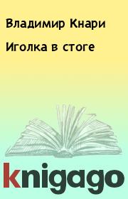 Книга - Иголка в стоге.  Владимир Кнари  - прочитать полностью в библиотеке КнигаГо