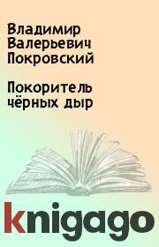 Книга - Покоритель чёрных дыр.  Владимир Валерьевич Покровский  - прочитать полностью в библиотеке КнигаГо