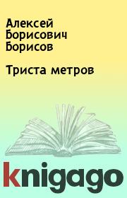 Книга - Триста метров.  Алексей Борисович Борисов  - прочитать полностью в библиотеке КнигаГо