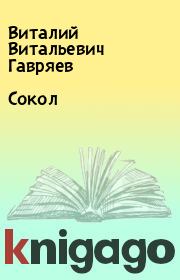 Книга - Сокол.  Виталий Витальевич Гавряев  - прочитать полностью в библиотеке КнигаГо
