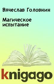 Книга - Магическое испытание.  Вячеслав Головнин  - прочитать полностью в библиотеке КнигаГо