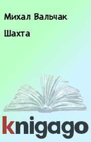 Книга - Шахта.  Михал Вальчак  - прочитать полностью в библиотеке КнигаГо
