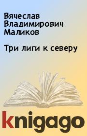 Книга - Три лиги к северу.  Вячеслав Владимирович Маликов  - прочитать полностью в библиотеке КнигаГо