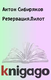 Книга - Резервация.Пилот.  Антон Сибиряков  - прочитать полностью в библиотеке КнигаГо