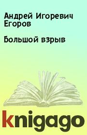 Книга - Большой взрыв.  Андрей Игоревич Егоров  - прочитать полностью в библиотеке КнигаГо
