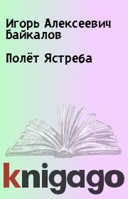 Книга - Полёт Ястреба.  Игорь Алексеевич Байкалов  - прочитать полностью в библиотеке КнигаГо