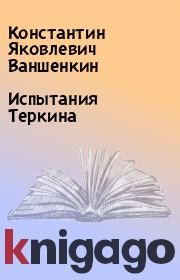 Книга - Испытания Теркина.  Константин Яковлевич Ваншенкин  - прочитать полностью в библиотеке КнигаГо