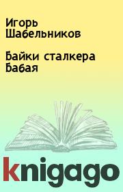 Книга - Байки сталкера Бабая.  Игорь Шабельников  - прочитать полностью в библиотеке КнигаГо