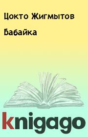Книга - Бабайка.  Цокто Жигмытов  - прочитать полностью в библиотеке КнигаГо