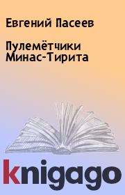 Книга - Пулемётчики Минас-Тирита.  Евгений Пасеев  - прочитать полностью в библиотеке КнигаГо