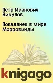 Книга - Попаданец в мире Морровинды.  Петр Иванович Викулов  - прочитать полностью в библиотеке КнигаГо