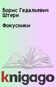 Книга - Фокусники.  Борис Гедальевич Штерн  - прочитать полностью в библиотеке КнигаГо