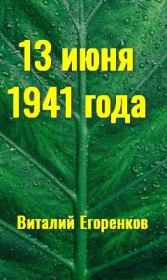 Книга - 13 июня 41 года.  Виталий Егоренков  - прочитать полностью в библиотеке КнигаГо