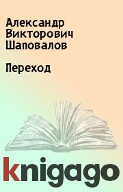 Книга - Переход.  Александр Викторович Шаповалов  - прочитать полностью в библиотеке КнигаГо