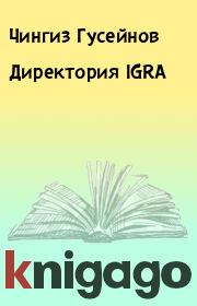 Книга - Директория IGRA.  Чингиз Гусейнов  - прочитать полностью в библиотеке КнигаГо