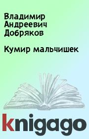 Книга - Кумир мальчишек.  Владимир Андреевич Добряков  - прочитать полностью в библиотеке КнигаГо