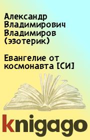Книга - Евангелие от космонавта [СИ].  Александр Владимирович Владимиров (эзотерик)  - прочитать полностью в библиотеке КнигаГо