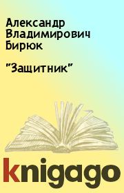 Книга - "Защитник".  Александр Владимирович Бирюк  - прочитать полностью в библиотеке КнигаГо