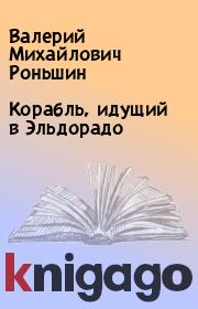 Книга - Корабль, идущий в Эльдорадо.  Валерий Михайлович Роньшин  - прочитать полностью в библиотеке КнигаГо