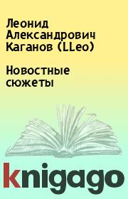 Книга - Новостные сюжеты.  Леонид Александрович Каганов (LLeo)  - прочитать полностью в библиотеке КнигаГо
