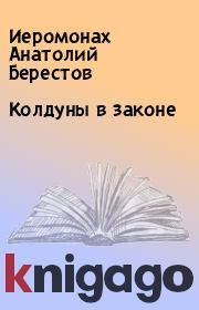 Книга - Колдуны в законе.  Иеромонах Анатолий Берестов  - прочитать полностью в библиотеке КнигаГо