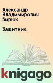 Книга - Защитник.  Александр Владимирович Бирюк  - прочитать полностью в библиотеке КнигаГо