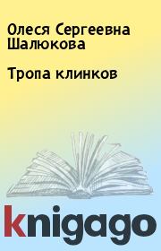 Книга - Тропа клинков.  Олеся Сергеевна Шалюкова  - прочитать полностью в библиотеке КнигаГо