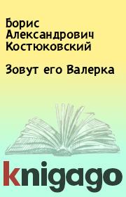 Книга - Зовут его Валерка.  Борис Александрович Костюковский  - прочитать полностью в библиотеке КнигаГо
