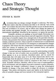 Теория хаоса и стратегическое мышление. Стивен Манн