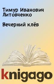 Книга - Вечерний клёв.  Тимур Иванович Литовченко  - прочитать полностью в библиотеке КнигаГо