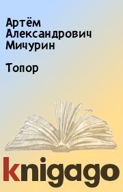 Книга - Топор.  Артём Александрович Мичурин  - прочитать полностью в библиотеке КнигаГо