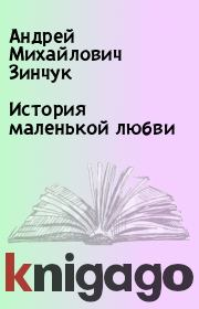 Книга - История маленькой любви.  Андрей Михайлович Зинчук  - прочитать полностью в библиотеке КнигаГо