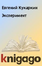 Книга - Эксперимент.  Евгений Кукаркин  - прочитать полностью в библиотеке КнигаГо