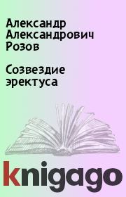Книга - Созвездие эректуса.  Александр Александрович Розов  - прочитать полностью в библиотеке КнигаГо