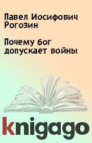 Книга - Почему бог допускает войны.  Павел Иосифович Рогозин  - прочитать полностью в библиотеке КнигаГо