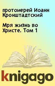 Книга - Мря жизнь во Христе. Том 1.  протоиерей Иоанн Кронштадтский  - прочитать полностью в библиотеке КнигаГо