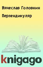 Книга - Перпендикуляр.  Вячеслав Головнин  - прочитать полностью в библиотеке КнигаГо