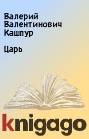 Книга - Царь.  Валерий Валентинович Кашпур  - прочитать полностью в библиотеке КнигаГо