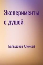 Книга - Эксперименты с душой.  Алексей Владимирович Большаков  - прочитать полностью в библиотеке КнигаГо