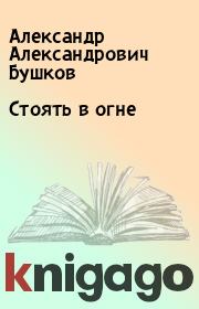 Книга - Стоять в огне.  Александр Александрович Бушков  - прочитать полностью в библиотеке КнигаГо