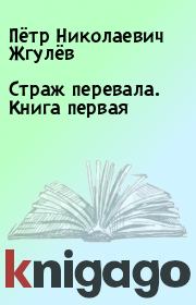 Книга - Страж перевала. Книга первая.  Пётр Николаевич Жгулёв  - прочитать полностью в библиотеке КнигаГо