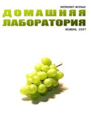 Интернет-журнал "Домашняя лаборатория", 2007 №11.  Автор неизвестен