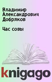 Книга - Час совы.  Владимир Александрович Добряков  - прочитать полностью в библиотеке КнигаГо