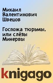 Книга - Госпожа тюрьмы, или слёзы Минервы.  Михаил Валентинович Швецов  - прочитать полностью в библиотеке КнигаГо