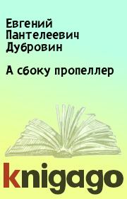 Книга - А сбоку пропеллер.  Евгений Пантелеевич Дубровин  - прочитать полностью в библиотеке КнигаГо