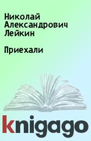 Книга - Приехали.  Николай Александрович Лейкин  - прочитать полностью в библиотеке КнигаГо