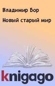 Книга - Новый старый мир.  Владимир Бор  - прочитать полностью в библиотеке КнигаГо