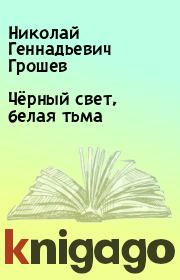 Книга - Чёрный свет, белая тьма.  Николай Геннадьевич Грошев  - прочитать полностью в библиотеке КнигаГо