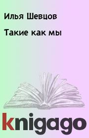 Книга - Такие как мы.  Илья Шевцов  - прочитать полностью в библиотеке КнигаГо