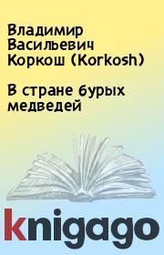 Книга - В стране бурых медведей.  Владимир Васильевич Коркош (Korkosh)  - прочитать полностью в библиотеке КнигаГо